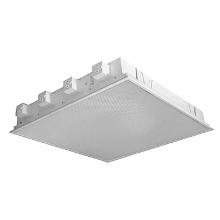 MODUS I 2x36 W with prismatic PET, IP40, cover, EP,600