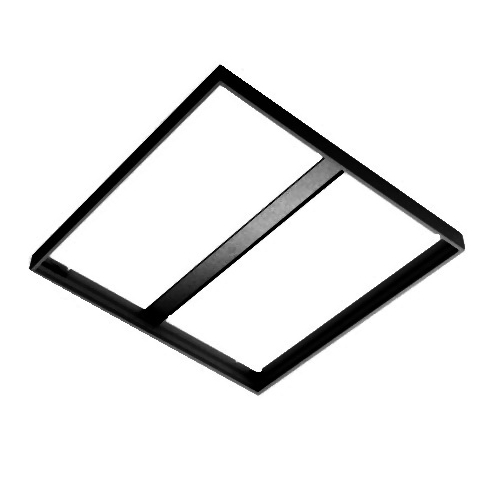 MODUS mounting frame for surface mounting for panel UQ A 600; module 600 black