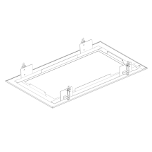 Mounting frame for MEGAL 4S installation