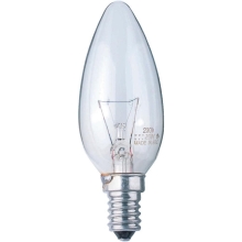 NARVA incandescent candle clear 25W E14 240V