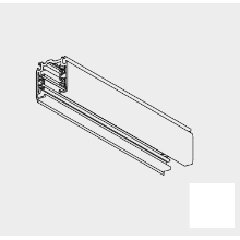 NORD.ALUM 3f-rail GlobalTrac XTS4400-3 400cm; white