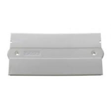 NORD.ALUM end cap for built-in rail, white