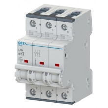 OEZ circuit breaker LTN 3-pole. 80A B 10KA