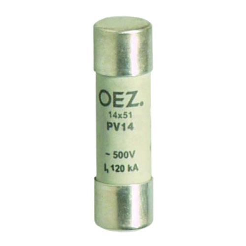 OEZ fuse. ceramic cylindrical PV14 10A gG