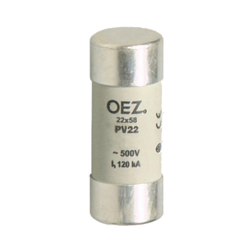 OEZ fuse. ceramic cylindrical PV22 80A aM