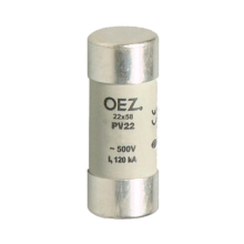 OEZ fuse. ceramic cylindrical PV22 80A gG