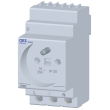 OEZ plinth socket ZSE-03 on DIN rail