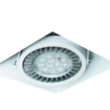 ORGANIC.LIGHT downlight LED BoxTrimlessWhite 1x24° 17.5W 3000K; IP20 white