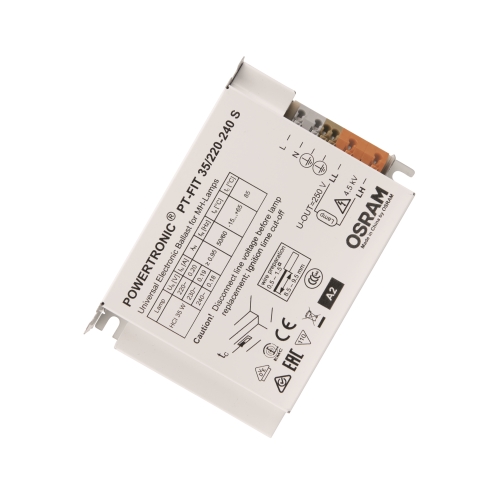 OSRAM ballast.electronic. POWERTRONIC PT-FIT 35/220-240 S