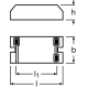 OSRAM ballast.electronic. QUICKTRONIC ECONOMIC QT-ECO 1x18-24/220-240 S