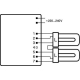 OSRAM ballast.electronic. QUICKTRONIC MULTIWATT QT-M 2x26-42/230-240 S