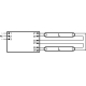 OSRAM ballast.electronic. QUICKTRONIC QT-FIT5 2x49W/220-240V