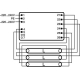 OSRAM ballast.electronic. QUICKTRONIC QT-FIT8 3x18W 4x18/220-240V