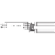 OSRAM bright.compact. DULUX L 55W/830 2G11