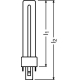 #OSRAM bright.compact. DULUX S 9W/840 G23