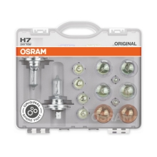 OSRAM car bulb set CLK H7 24V