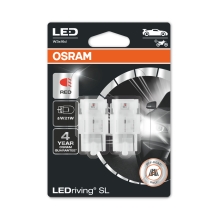 OSRAM car bulbs.LED W21W 7505DRP-02B 1.4W 12V W3x16d blister-2pcs