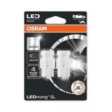 OSRAM car bulbs. LED W21W 7505DWP-02B 2W 12V W3x16d blister-2 pcs