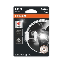 OSRAM car bulbs.LED W5W 2825DRP-02B 0.6W 12V W2.1x9.5d blister-2pcs