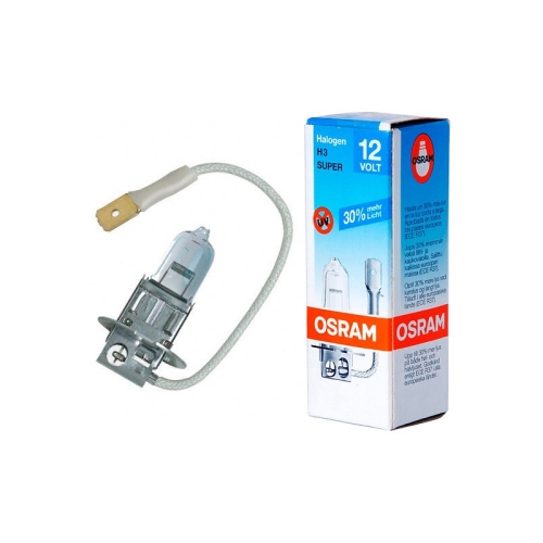 OSRAM car headlights. H3 SUPER 64151SUP 55W 12V PK22s