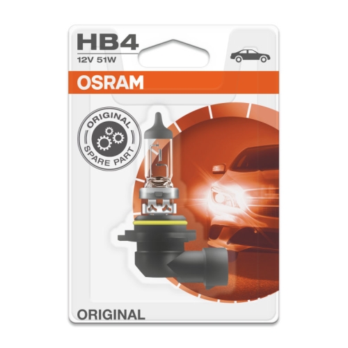 OSRAM car headlights. HB4 9006 55W 12V P20d