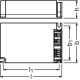 OSRAM driver.LED OPTOTRONIC OTi DALI 25/220-240/700 LT2