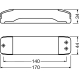 OSRAM electron transformer. HALOTRONIC HTI DALI 105/230-240DIM