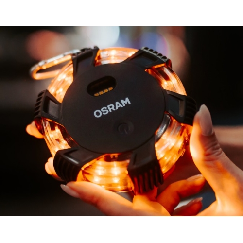 OSRAM flashlight. warning LEDguardian ROAD FLARE Signal