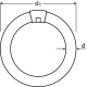 OSRAM fluorescent circular LUMILUX L22/827 C (41) G10q