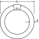 OSRAM fluorescent circular LUMILUX L22/827 C (41) G10q