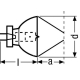 OSRAM halogen lamp. 64617 75W 12V G5.3-4.8 infrared