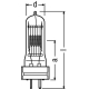 OSRAM halogen lamp. 64788 2000W 230V GY16 special