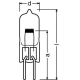 OSRAM halogen lamp. HLX62139 150W 12V G6.35 special