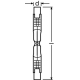 OSRAM incandescent halogen linear. HALOLINE ECO 64690 ES 80W 230V R7S