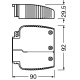 OSRAM kit for accessories OT CABLE CLAMP B-STYLE TL