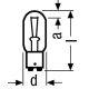 OSRAM lamps. on low voltage 8018 15W 6V B15d