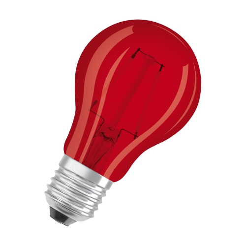 OSRAM LED bulb STAR.Decor A60 2.5W/15W E27 45lm red 15Y NonDim