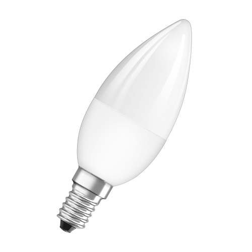 OSRAM LED candle B37 4.5W/25W E14 2700K/RGBW 250lm Dim 25Y opal;REM.