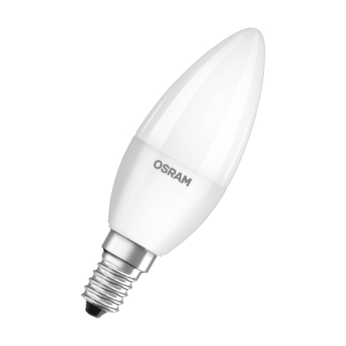 OSRAM LED candle PARATHOM B35 4.9W/40W E14 2700K 470lm NonDim 15Y opal