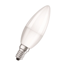 OSRAM LED candle VALUE B38 5.7W/40W E14 2700K 470lm NonDim 10Y FR