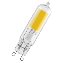 OSRAM LED capsule 1.8W/20W G9 2700K 200lm NonDim 15Y clear