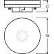 OSRAM LED downlight 6W/40W GX53 4000K 470lm NonDim 15Y