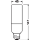 OSRAM LED filam.stick T45 0.5W/NIL E27 1500K 10lm NonDim 15Y flame