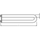 OSRAM luminous linear. BASIC L58/840 U 769 2G13