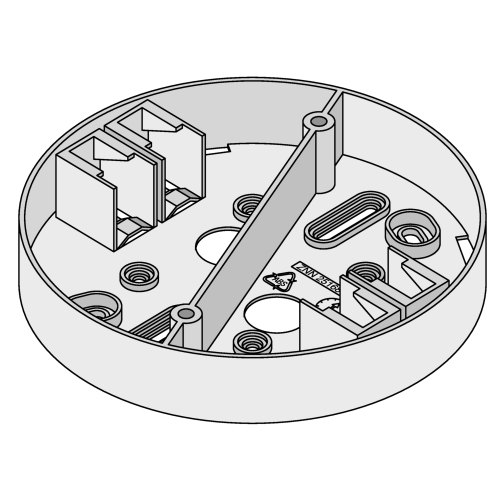 OSRAM sensor adapter for attachment installation; diameter 116mm