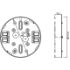 OSRAM sensor adapter for attachment installation; diameter 116mm