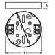 OSRAM sensor adapter for attachment installation; diameter 116mm