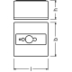 OSRAM sensor adapter for ceiling installation LS/PD AP KIT