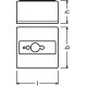 OSRAM sensor adapter for ceiling installation LS/PD AP KIT