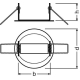 OSRAM sensor adapter for LS/PD CI KIT built-in installation